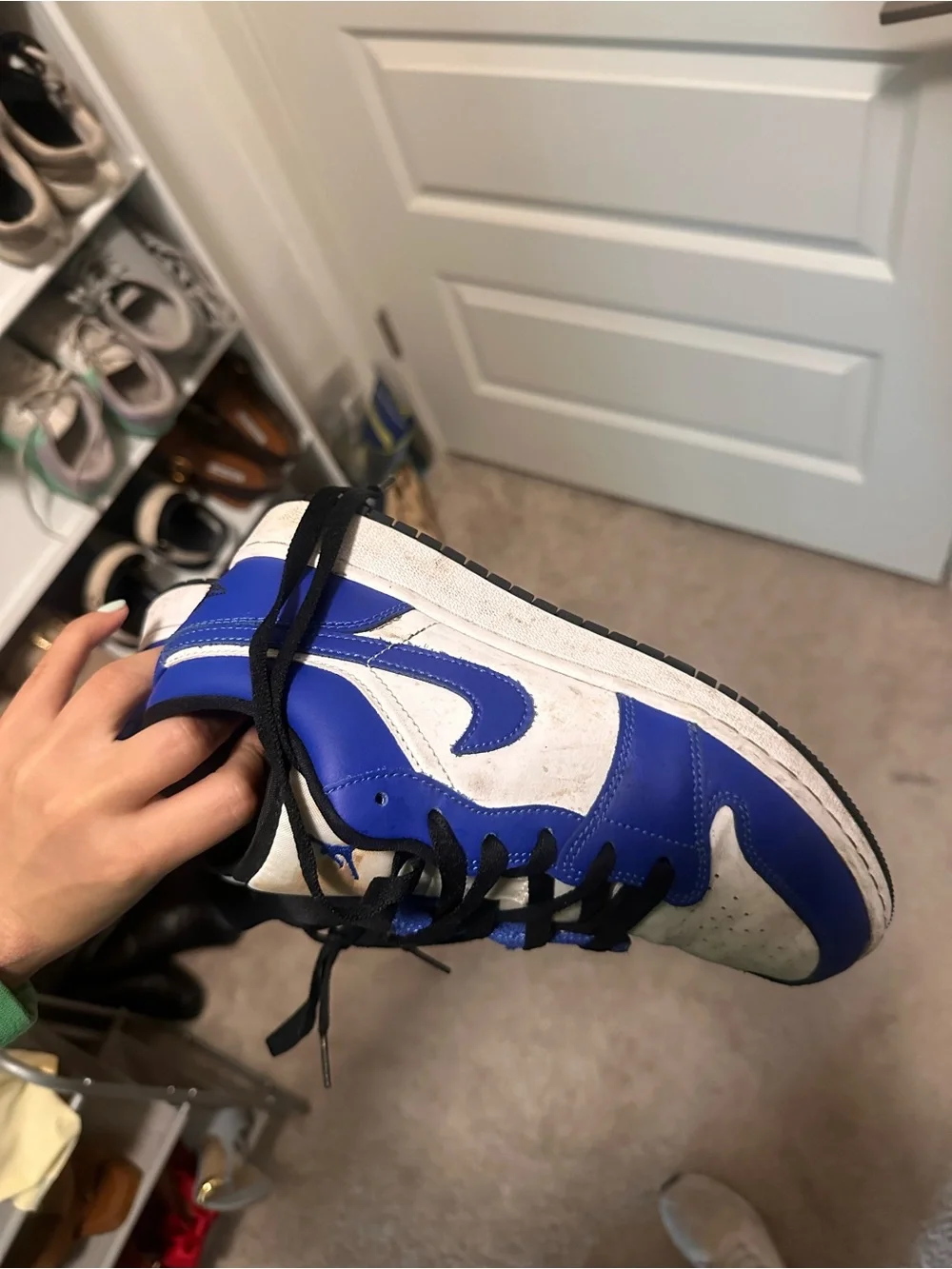 Air Jordan 1 Low in Royal blue